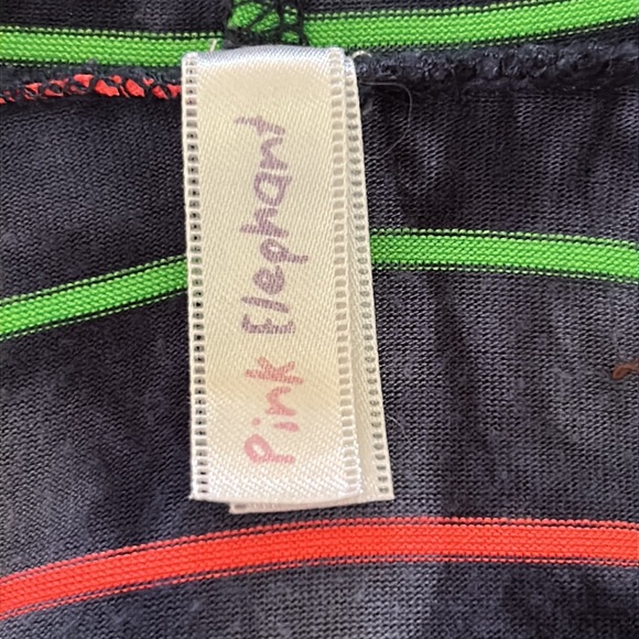 PINK ELEPHANT | TIE DYED | HOODED MAXI | SIZE 12 - Picture 3 of 5